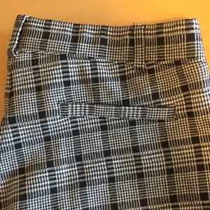 Betabrand checked plaid dress yoga pants  MP
